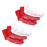 BESTYASH 4 Pares Calcetines Térmicos Auto-calentables para Hombre y Mujer Cómodos Elásticos y Lavables para Actividades al Aire Invierno Talla Pequeña para Mujeres Pack Reutilizable de