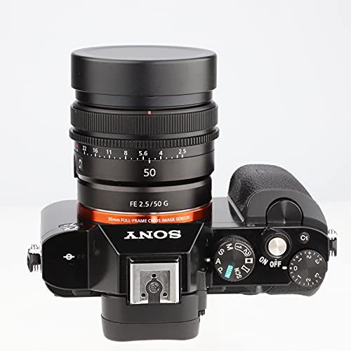 Haoge Lh-S245N Bayonet Square Metal Lens Hood For Sony Fe 50Mm F2.5 G Fe 40Mm F2.5 G Fe 24Mm F2.8 G Lens Shade With Cap #TOP3