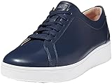Fitflop Damen Rally Leder Sneaker, Midnight Navy (Marineblau), 40 EU