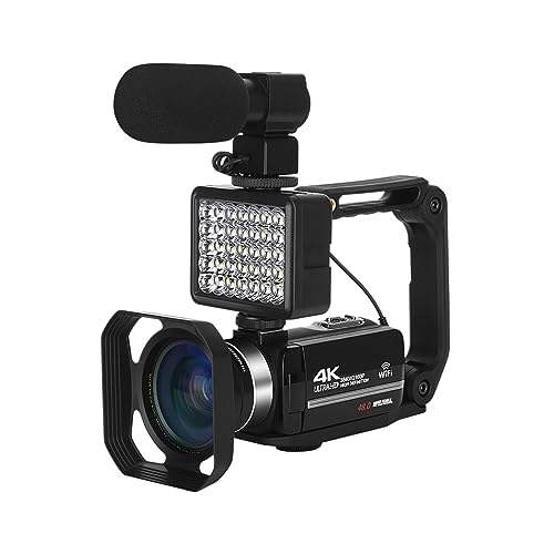 Caméscope Vidéo 4K et Appareil Photo Numérique 48MP DELURA