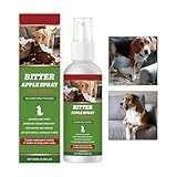 Spray Anti Rosicchiamento Cani,100ml Correttore Comportamentale,Impedisce ai Cani di Rosicchiare i Mobili | Per Utilizzo Su Mobili Tappeto Terrazza Pattumiera Interno Esterno Addestramento Piante
