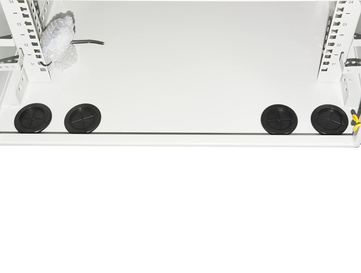 Link LK190945IP Armadio Rack 19 Pollici 9U Per Reti Da Esterno Classe Protezione Ip55 Con Ventole Filtrate, Grigio Chiaro, 600 x 450 x 467 mm