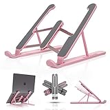 GESÜNDER AM LAPTOP ARBEITEN: Durch 6 verschiedene Höheneinstellungen, kann jeder die optimale Höhe für sich selbst finden. Das macht das Produkt ergonomisch und sorgt dafür, dass Sie Verspannungen vorbeugen.