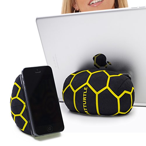 SmartTurtle® Handy/Tablet Kissen Made in Austria, Gelb iPhone iPad...