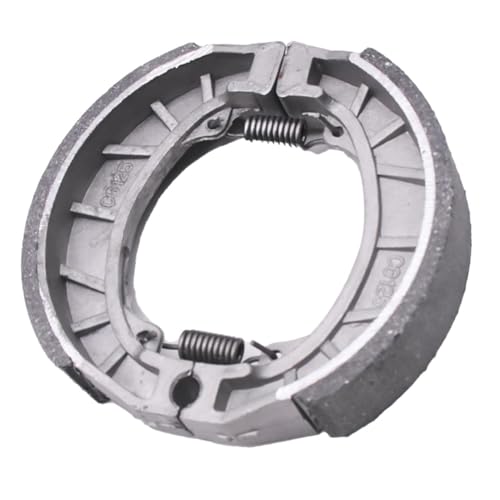 FACAIIO Brake Shoes 110 Type for CG125 GY6-125, Front and Rear Drum Brake Set with High Heat Resistance, Metal Construction, Factory Spec