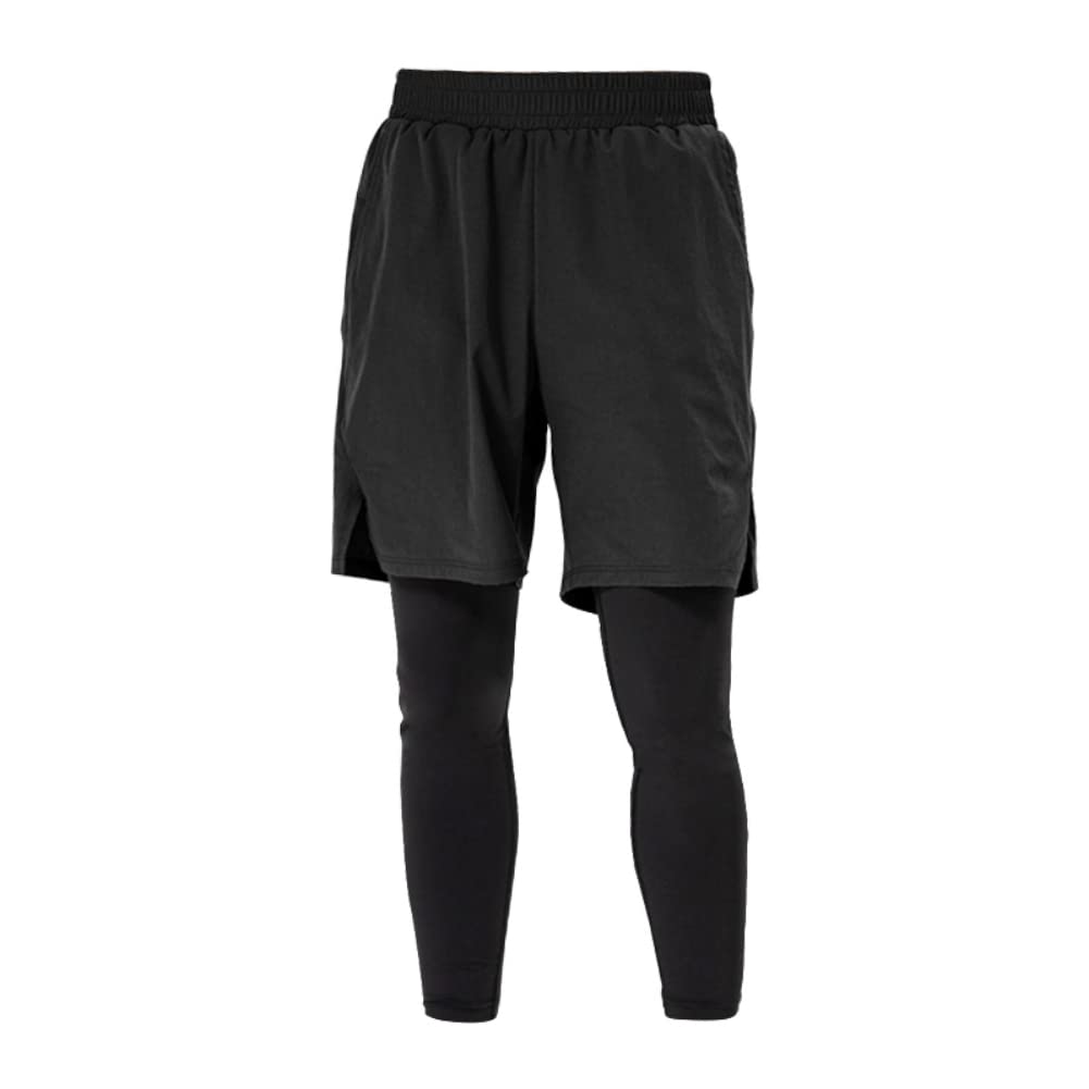 Pantalon De Compression Garçon - Lot De 2 - Sport Basket/Fitness - Une Jambe - Taille S-2XL