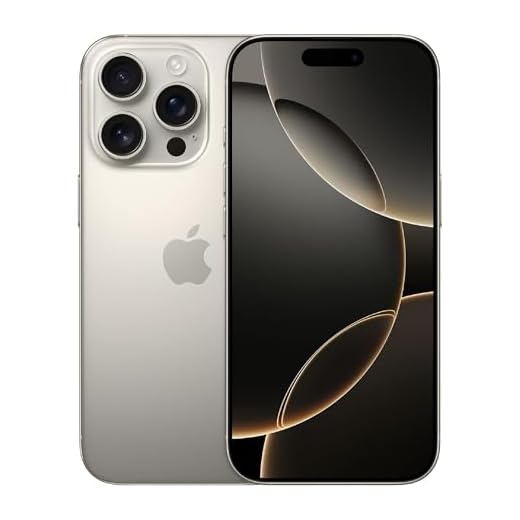Apple iPhone (Renewed Premium) 16 Pro Max, US Version, 512GB, Natural Titanium - Unlocked