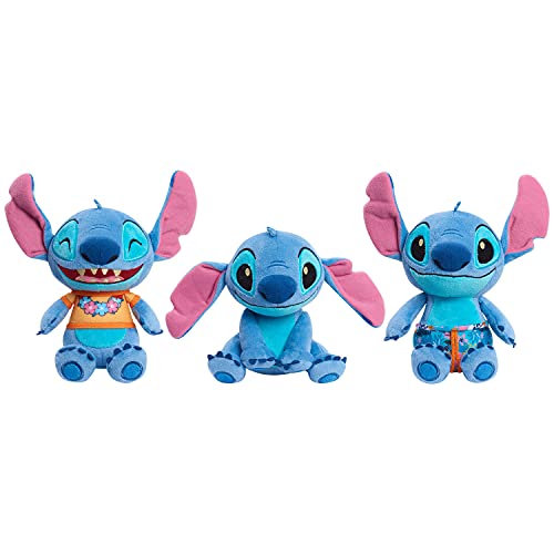 Just Play 30137 Disney’S Lilo & Stitch 7.5 Inch Beanbag Plushie, Floppy Ears Stitch, Kids Toys thumb #4