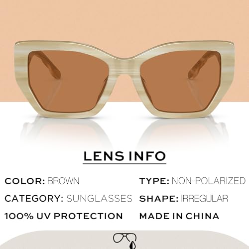 Tory Burch TY7187U Oval Heart Shape Sunglasses with eSHADES Luxury Eyewear kit Bundle3