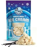 Arctic Farms Freeze Dried Ice Cream Bits Bagged and Boxed - Does Not Melt (Vanilla)