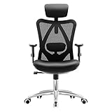 silla ergonomica ikea ★【Asiento tapizado】El diseño en forma de W del asiento garantiza que te sientes en el medio. El borde delantero del asiento tiene un frente de cascada para minimizar la tensión en las piernas cuando se está sentado por largos períodos de tiempo. El cojín relleno de esponja de alta densidad es suave y no se deforma fácilmente.