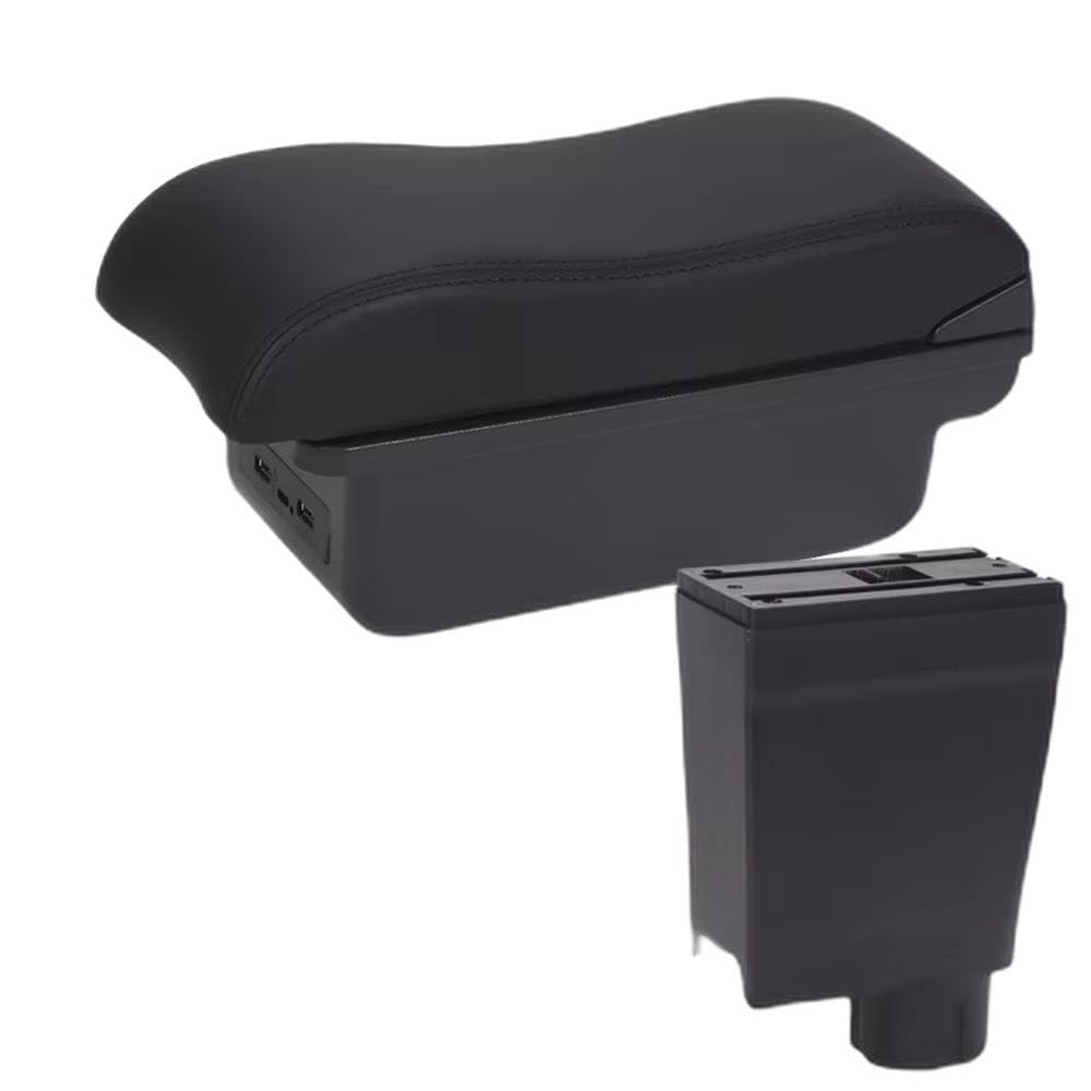 Fsozdbbpl B2 Black Line 3Usb For Fiat Uno 2022 Car Armrest Box Center Console Armrest Storage Box Interior Parts