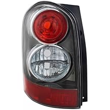 Tail Light Assembly For Mazda MPV 2004 To 2006 Rear Left Side, Clear & Red Lens, Halogen, Plastic MA2818109 LE4651180B
