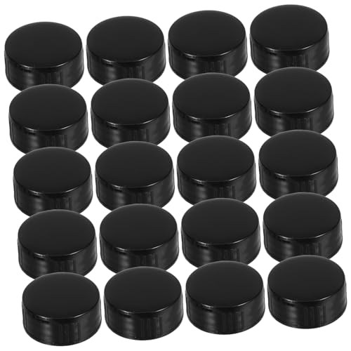Ipetboom 24pcs Essential Oil Bottle Caps Sturdy Cone Shape Inner Plug Lids for Aromatherapy Bottles High Compatibility with Tooth Design Elegant and User-friendly Replacement Caps