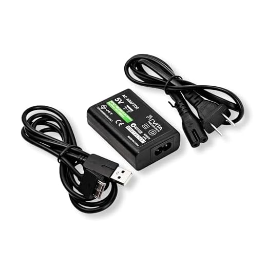 PS Vita Charger , AC Adapter Wall Charger Compatible with Sony Playstation Vita 1000 (Only Compatible with PSV 1000 )
