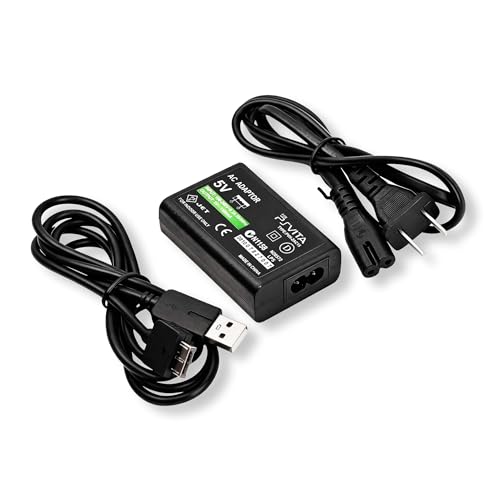 PS Vita 1000 Charger AC Adapter Wall Charger Compatible with Sony PlayStation Vita 1000 (Only Compatible with PSV 1000)
