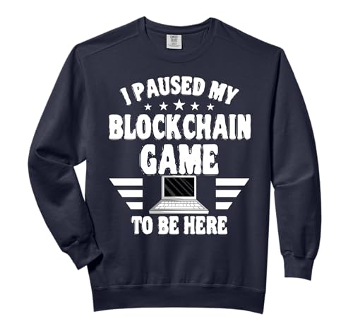 NFT Non-Fungible Cryptocurrency Trader Blockchain Game Comfort Colors Adult Sweatshirt