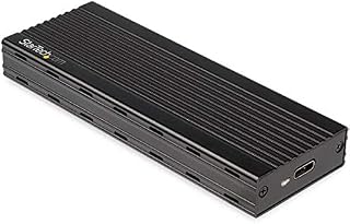 StarTech.com USB-C 10Gbps to M.2 NVMe SSD Enclosure - Portable External M.2 NGFF
