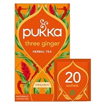 Pukka Three Ginger Tea 20 per pack