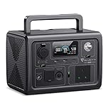 BLUETTI EB3A Portable Power Station, 268Wh LiFePO4 Power Station Battery Backup w/ 2 600W (1200W Surge) AC Outlets, Recharge from 0-80% in 30 Min., Solar Generator for Outdoor Camping