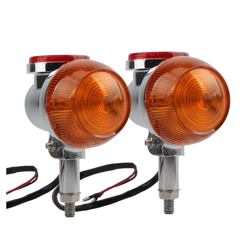Feu arrière de frein moto GT750 clignotants orange accessoires