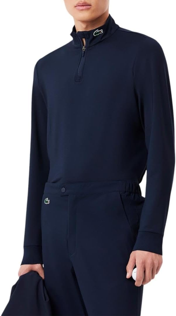 Lacoste Mens Ultra Dry Stretch Golf Sweatshirt
