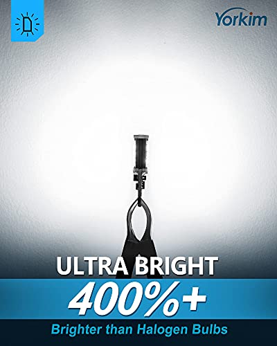 Yorkim 921 Led Bulb Canbus Error Free 921 Led Back Up Light Bulbs T15 Led Bulb Reverse Lights For Truck 921 Led Reverse Light Bulb Car Led Replacement Bulb For 912 906 904 902 W16W, Pack Of 2, White #TOP3