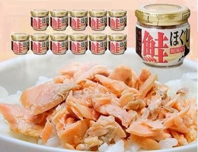 (2ヵ月毎定期便)知床産 鮭ほぐし 60g×12本(計720g)全3回