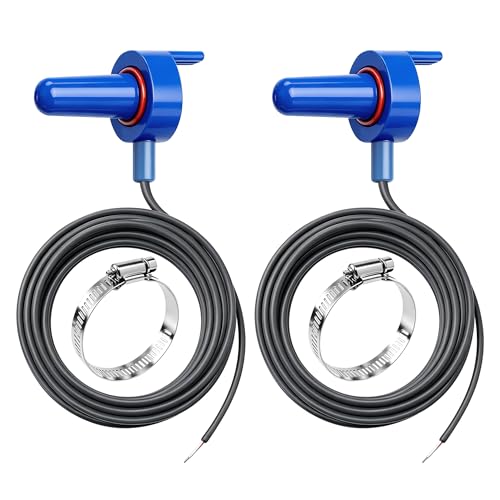 520272 Pool Temperature Sensor Thermistor Air/Water/Solar Replacement Kit for Pentair Jandy Pool/Spa Heater System Temperature Sensor 20 Feet Cable 2 Pack