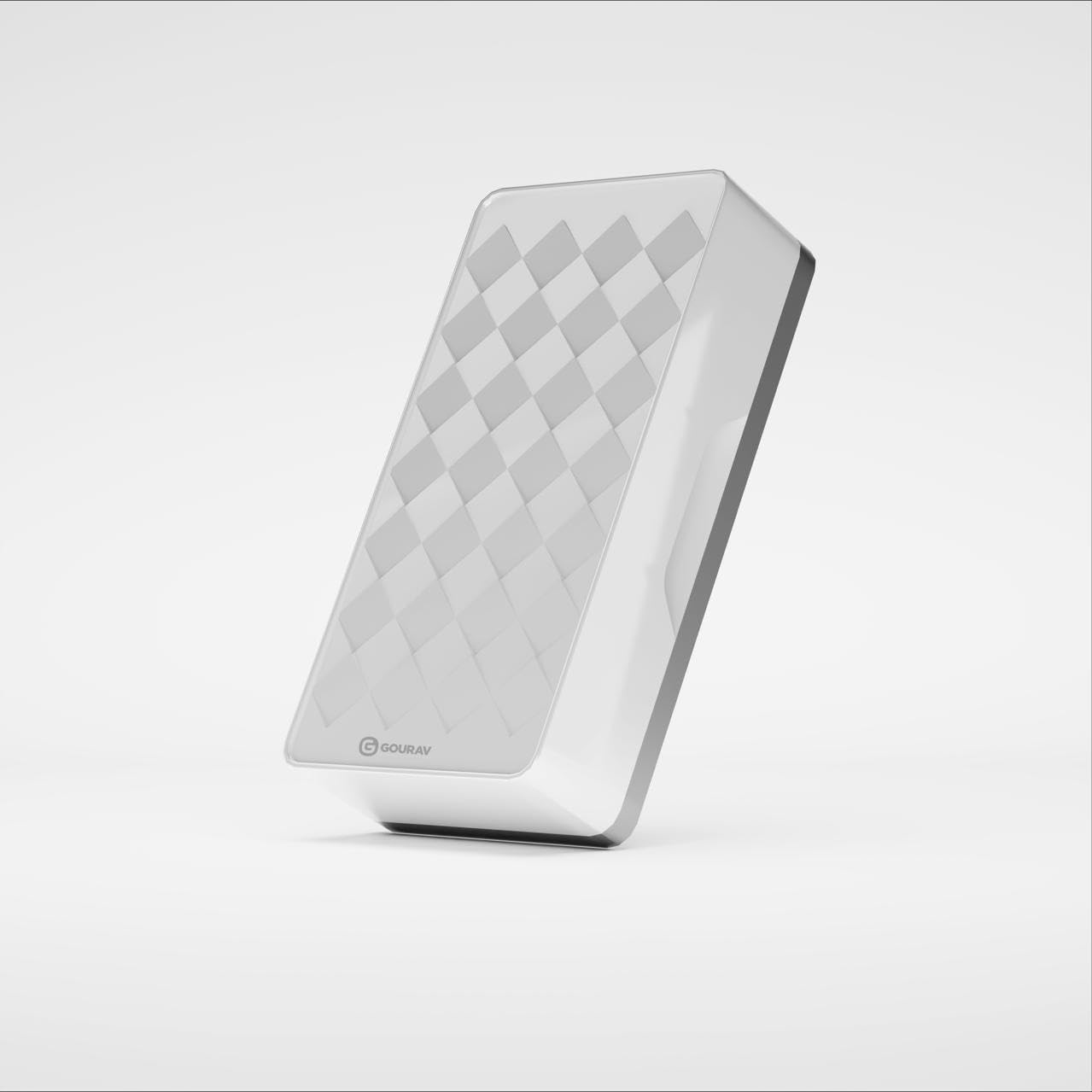 gourav dolby ding dong door bell for home | clear dolby ding dong tone | reliable wired doorbell | easy to install | strong durable abs body | ideal for flats homes, shops & main entrance