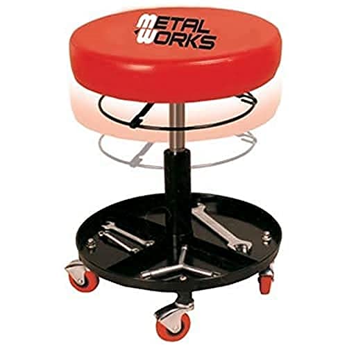 Taburete neumático Metalworks MS365 ideal para talleres y oficinas