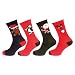Mens Christmas Novelty Socks (Assorted Pack Of 3)
