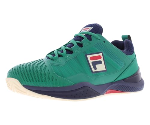 Fila Mens Speedserve Energized Tennis Sneakers Shoes - Green - Size 10 M