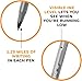 BIC Round Stic Xtra Life Assorted Ink Ballpoint Pens, Medium Point (1.0mm), 60-Count Pack of Bulk Pens, Flexible Round Barrel for Comfortable Writing, No. 1 Selling Ballpoint Pens (Pack of 2)
