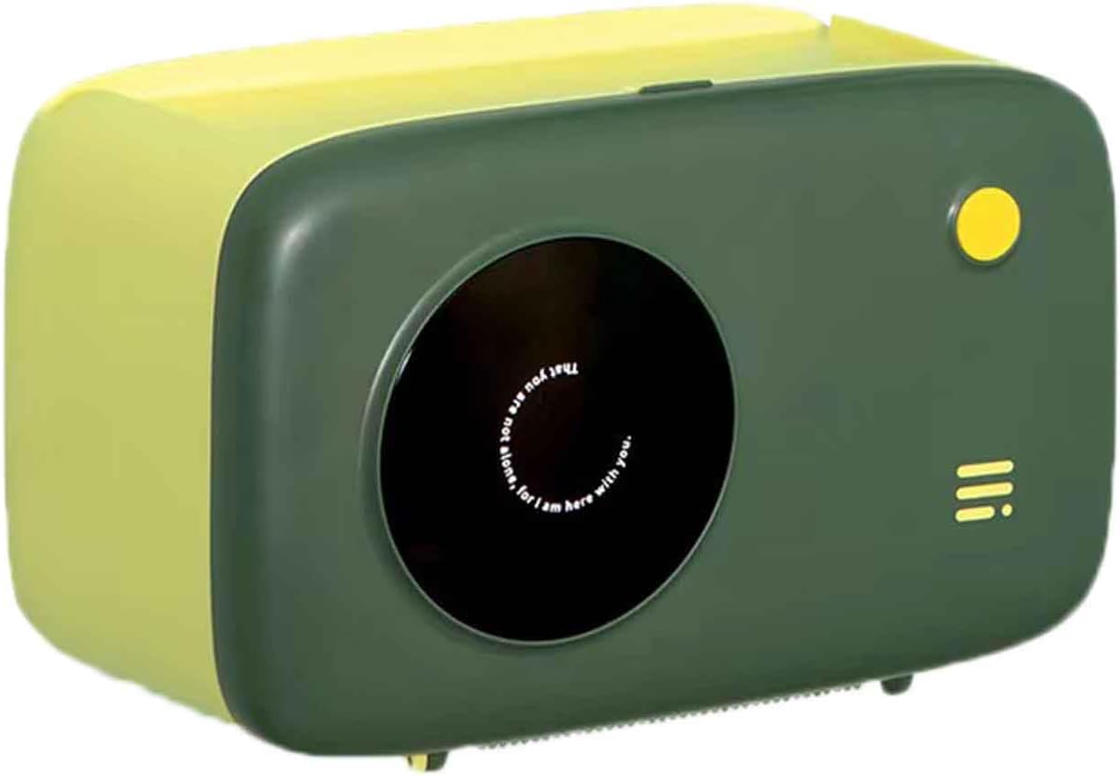 Car Tissue Box Holder Tissues Boxes Cover Paper Holder Napkin Dispenser Plastic Trash Bag Storage Wall Mounted No Need Punch Holes Waterproof Strong Load-bearing Multifunction (250x150x160mm,green)