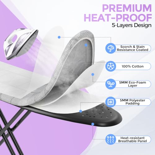 APEXCHASER Foldable 7-Level Heigh A...