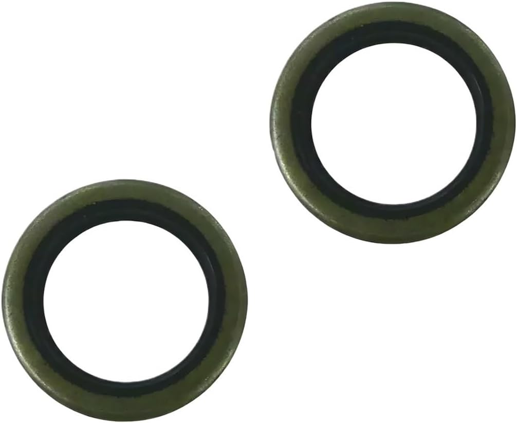 2Pcs Oil Seal Compatible with Stern Drive 135-300 HP 1 2 Drives Engine 26-30550 26-76868 85130 18-2002 18-2077 26-14077