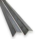 2X Mild Steel Angles | 25mm 40mm 50mm x 2.5mm Wall Thickness Iron Angle (25 x 25mm, 100cm)