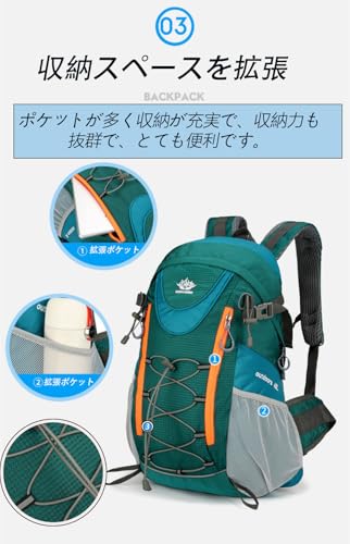 YuJoyYe 登山リュック 40L