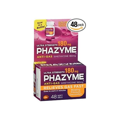 Anti-Gas Ultra Strength 180 mg Softgels - 48 ct, Pack of 4