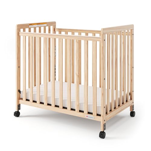 Foundations SafetyCraft Compact Daycare Crib with Mattress