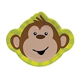 8-Count Paper Dinner Plates, Monkeyin' Around
