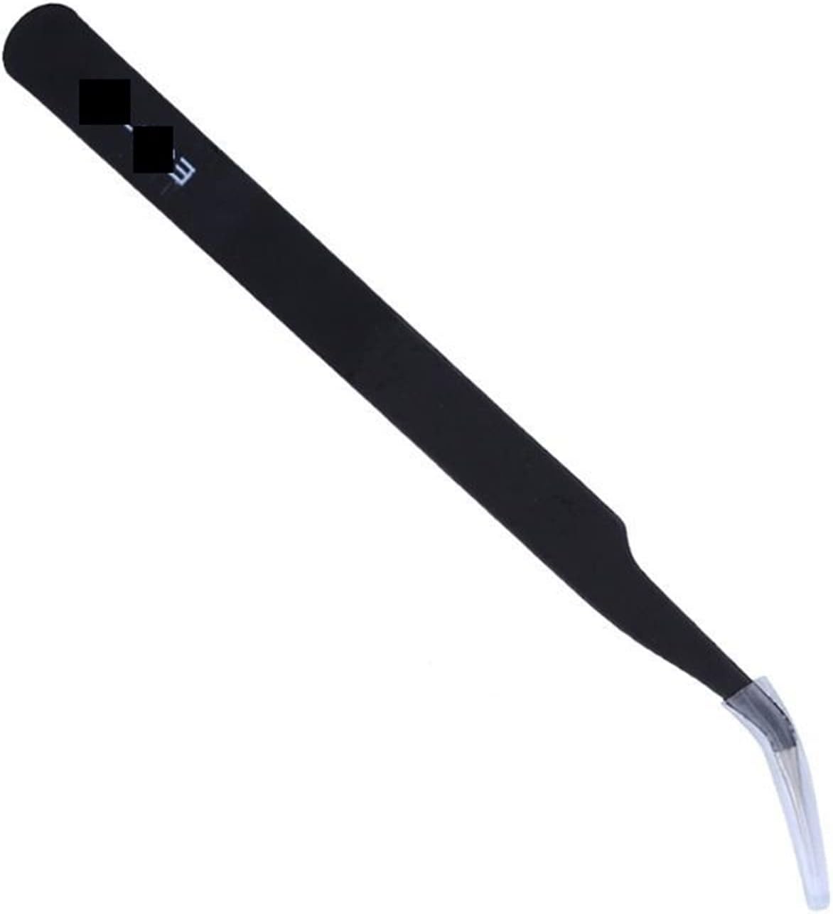 INLIMA Tweezers Anti static steel curved pointed tweezers jewelry pliers repair hand tools (Color : A)