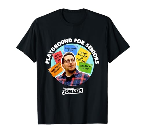 Impractical Jokers shirt Playground For Seniors Sal Fans T-Shirt