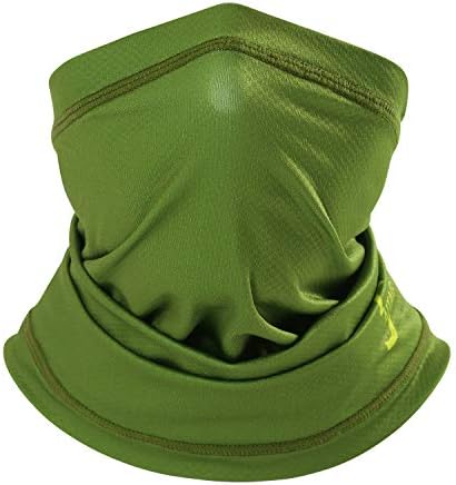 SAITAG Neck Gaiter Sun Protection Breathable Elastic Face Scarf Mask for Hot Summer Cycling Hiking Fishing
