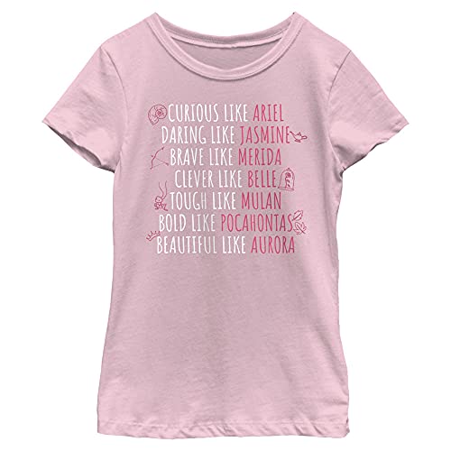 T-shirt Disney Princess rose fille XL cadeau parfait pour anniversaire