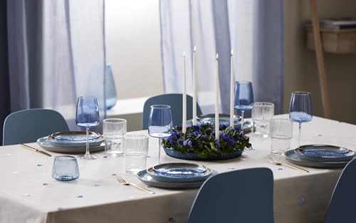 Plat de service rond BITZ Kusintha bleu pour ne plus manquer d'espace lors du service de table - 6