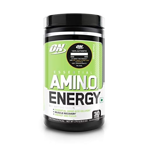 Optimum Nutrition (ON) Amino Energy Drink - 30 Servings (Green Apple)