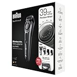 Braun Beard Trimmer Series 7 & Hair Clippers with Gillette Fusion5 ProGlide Razor, 39 Length Settings, Gifts For Men, UK 2 Pin Plug, BT7240, Black/Grey - Image 9