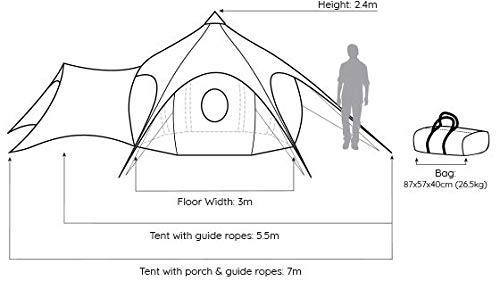 Amazon | ロータス・ベル Lotus Belle Air Tent テント(3M